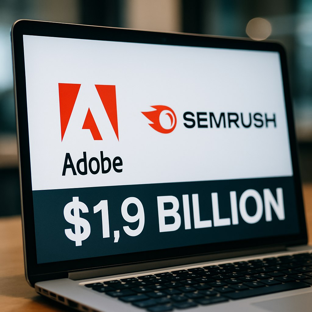 Adobe приобретает платформу цифрового маркетинга Semrush за 1 9 миллиарда Компания Adobe объявила о покупке Semrush что позволит улучшить инструменты маркетинга и предоставить более глубокую аналитику для брендов Сделка направлена на интеграцию возможностей SEO Semrush с существующими инструментами Adobe а также на использование AI для генерации рекламы и разработки социальных медиа кампаний Закрытие сделки ожидается в первой половине 2026 года однако она подлежит одобрению регуляторов и акционеров Semrush PRO AI OFFICIAL