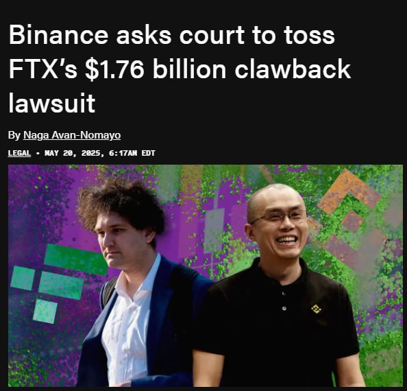 Биржа Binance подала ходатайство в суд Делавэра с просьбой отклонить иск от FTX на сумму 1,76 миллиарда долларов. Адвокаты Binance охарактеризовали иск как «юридически несостоятельный». Они утверждают, что FTX пытается переложить ответственность за свой крах с Сэма Бэнкмана-Фрида на Чанпэна Чжао и саму Binance. Кроме того, в компании считают, что суд США не обладает юрисдикцией, так как Binance зарегистрирована за пределами страны. Оставайтесь в курсе последних новостей вместе с