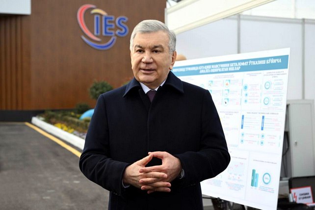 В Ташкенте запущена высокомощная когенерационная станция для бесперебойного отопления Президент Шавкат Мирзиёев ознакомился с работой новой когенерационной станции мощностью 100 МВт в Юнусабадском районе Ташкента English O zbek tilida Ўзбек тилида На русском iOS Android