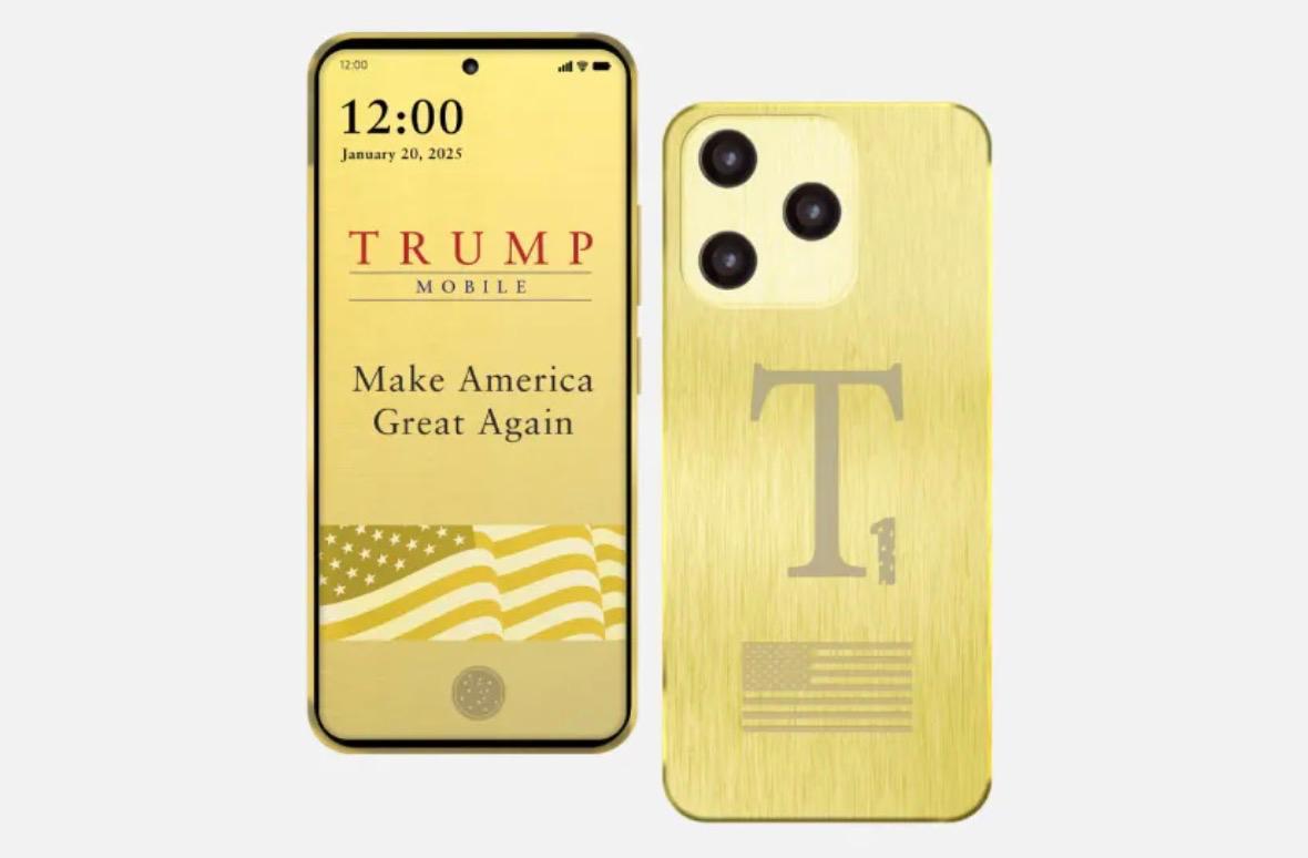 Семья Дональда Трампа собирается захватить рынок гаджетов. Сыновья президента объявили о запуске компании Trump Mobile. Она будет выпускать смартфоны и предоставлять услуги связи. Согласно пресс-релизу, абонентам будет доступна связь 5G, а в техподдержке круглые сутки будут работать не роботы, а «живые люди». Флагманский тариф называется «План 47» и обойдется в $47,45 в месяц — цена символизирует 47-ой срок президента Трампа. Его абонентам, в частности, будет доступен безлимит на разговоры и сообщения, а также круглосуточная помощь на дороге. А уже в августе Trump Mobile выпустит «изящный смартфон» в золотом цвете T1 Phone «с гордостью произведенный в США». Предзаказ открыт при внесении депозита, сам телефон обойдется в $500. T1 будет работать на Android 15, получит сканер отпечатков пальцев, разблокировку лицом и редкий на современных устройствах разъем в 3,5 мм для наушников. Илья Корнейчук, ведущий YouTube-канала Pro Hi-Tech: «Они выпустят хайповый телефон для настоящих американских патриотов, которые хотят снова видеть Америку великой. Это ничем не примечательный Android в золотом цвете, он стоит не таких уж и маленьких денег. Но будет ли на территории США производиться абсолютно все — экран, текстолит, сама плата для этого телефона, отдельные элементы — это очень большой вопрос. скорее всего, они могут сделать лишь частичную локализацию. Тем не менее это будет более локализованный продукт, чем те телефоны, которые полностью собираются в Китае». Фото: Trump Mobile
