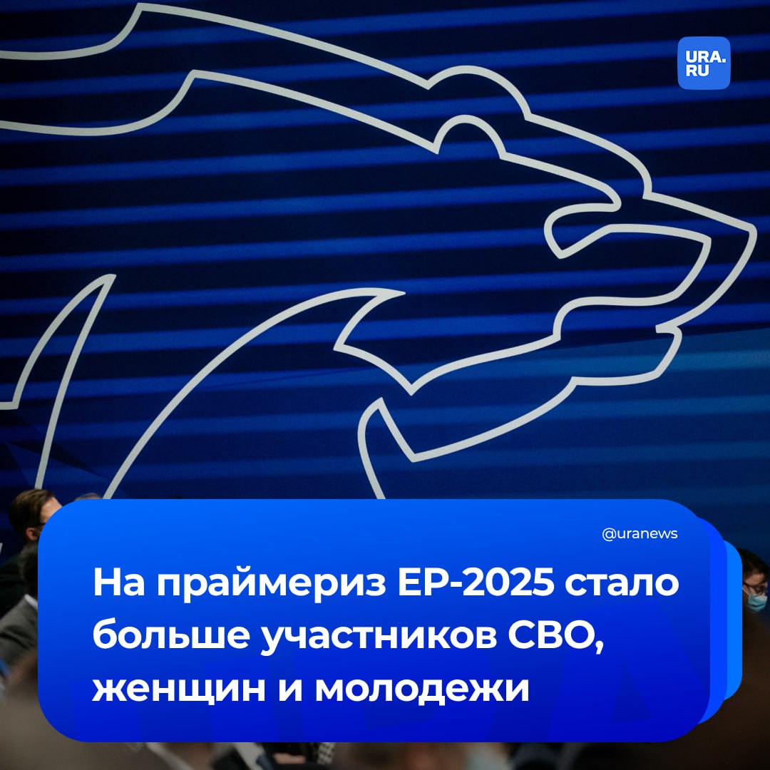 940 участников СВО заявились на праймериз «Единой России», сообщил Секретарь Генсовета партии Владимир Якушев. По его словам, отбор к выборам в Госдуму-2026 показал, что конкуренция значительно возросла — шесть человек на место. При этом среди участников предварительного голосования выросло число молодых людей и женщин: на 15% больше стало граждан до 35 лет, а 40% — женщины. Подробнее — на нашем сайте.
