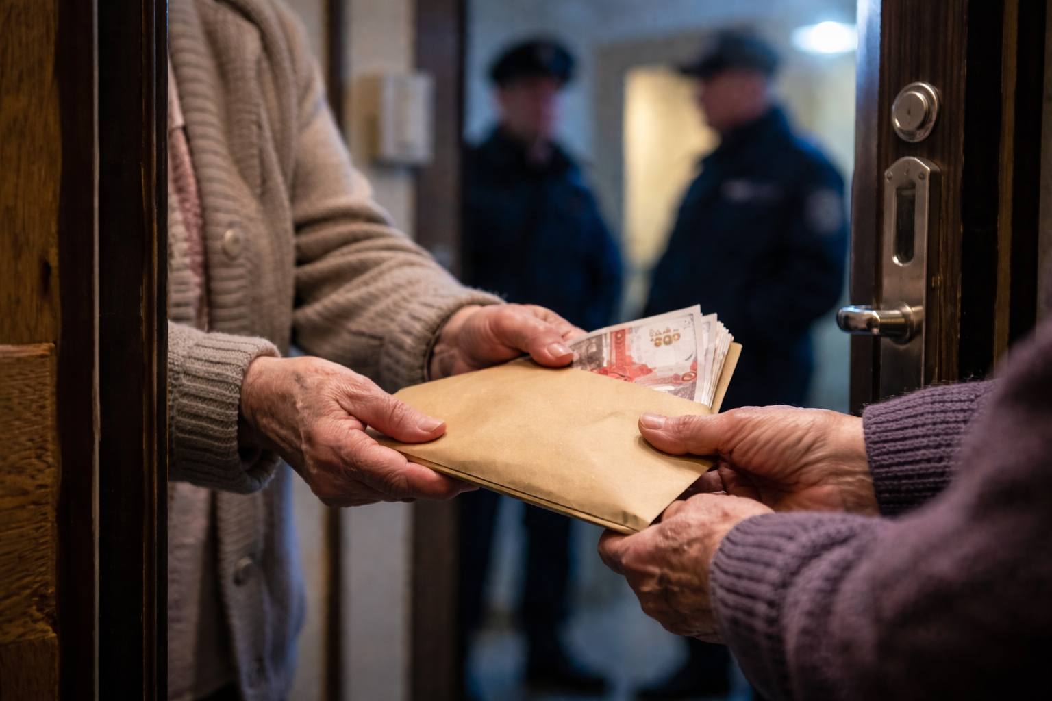 81 летняя пенсионерка стала дропом мошенников и забрала сбережения у 94 летней женщины Пострадавшей звонили сотрудники спецслужб и убедили отдать 200к рублей под предлогом безопасности средств Всё произошло в конце прошлой недели в квартире на Светлановском проспекте Накануне полиция задержала дропа Выяснилось что незадолго до этого 81 летняя женщина также попала на разводил которые убедили её стать частью мошеннической схемы Пенсионерку отпустили под обязательство о явке TodaySPb   Новости GradSPb   Места СПб