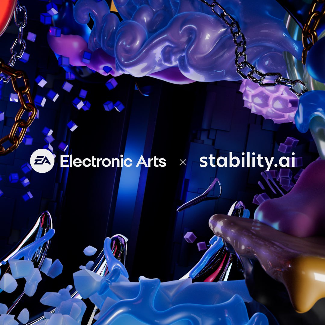 EA объявила о партнёрстве со Stability AI Создатель модели генерации изображений Stable Diffusion и американский разработчик игр планируют создавать ИИ модели инструменты и рабочие процессы которые помогут художникам дизайнерам и разработчикам в создании контента В EA подчеркнули что люди останутся в центре процесса создания сюжетов и историй а ИИ станет надёжным помощником Мой Компьютер