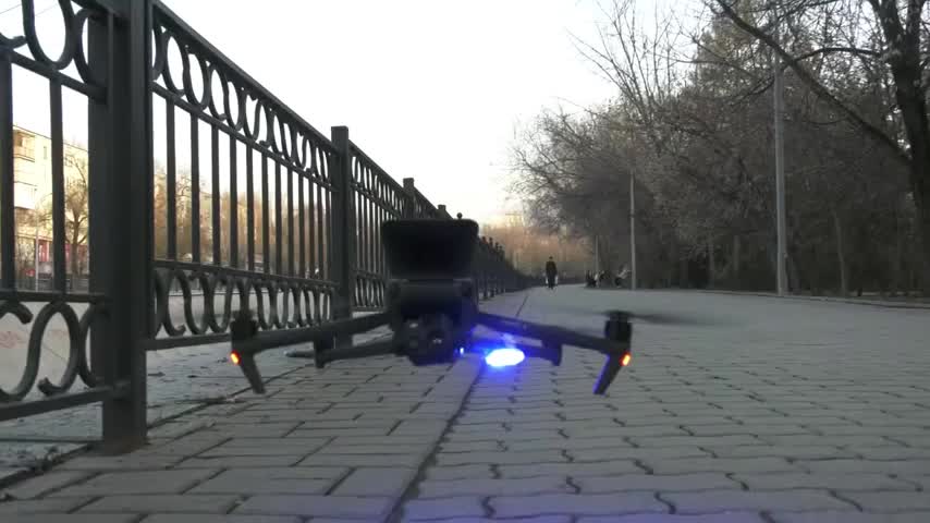 В Алматы полицейские дроны начали патрулирование для предупреждения нарушений