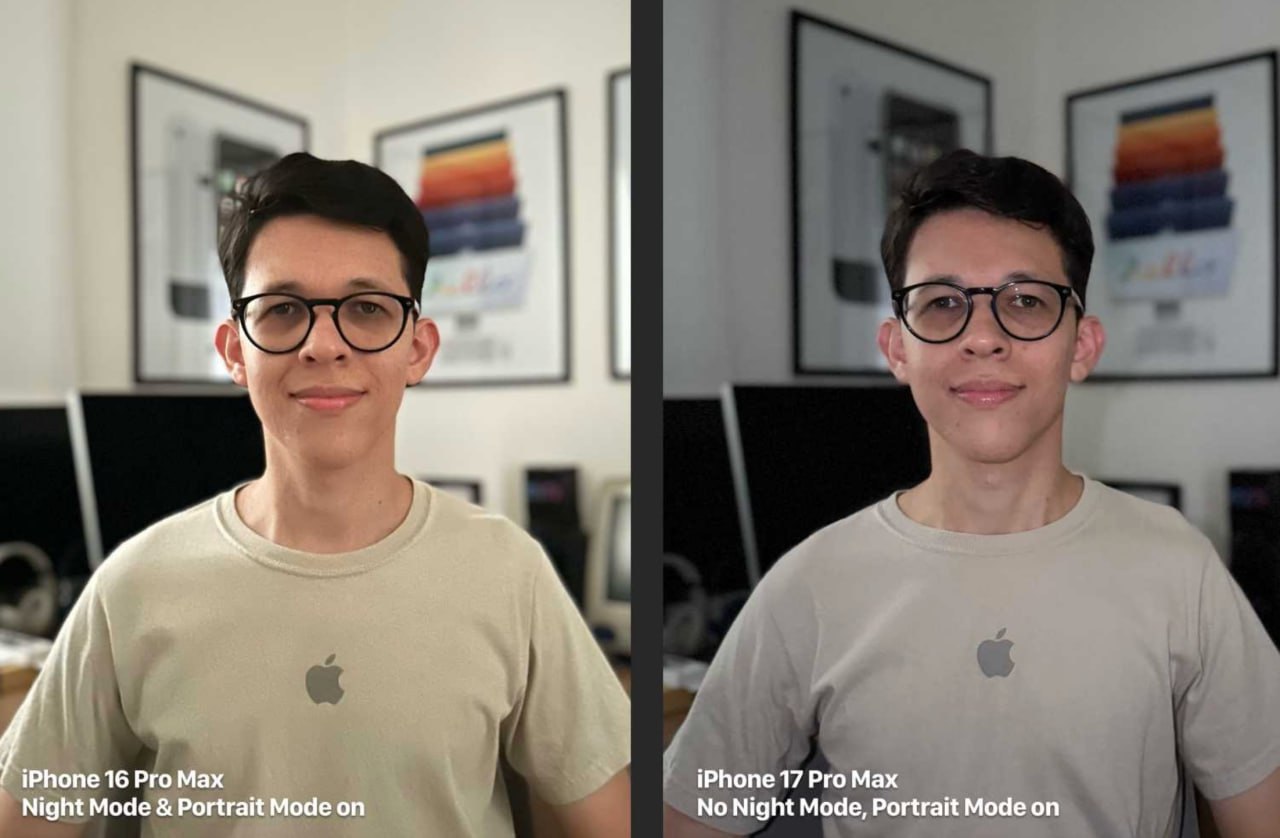 4 16 триллиона капитализации момент Оказалось что iPhone 17 Pro и 17 Pro Max не умеют делать портреты в ночном режиме На странице поддержки Apple эта возможность указана для моделей от iPhone 12 Pro до iPhone 16 Pro но поколение 17 й серии в списке отсутствует Первые жалобы появились ещё в ноябре и теперь подтверждено что режим действительно удалён