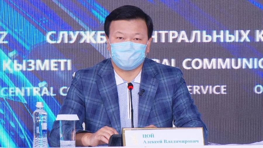 Бывший министр здравохранения назначен советником президента по социальным вопросам Цой возглавил медицинское ведомство страны в июне 2020 года во время ковида сменив на этому посту Елжана Биртанова Он занимал эту должность до декабря 2021 года После отставки он возглавил Медицинский центр управления делами президента