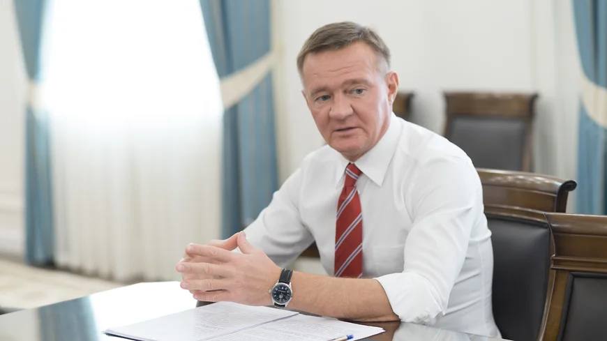 Роман Старовойт уволен с должности министра транспорта — указ Путина Старовойт занимал этот пост с мая 2024 года. До этого он около шести лет возглавлял Курскую область. Фото: Олег Харсеев/«Коммерсант»