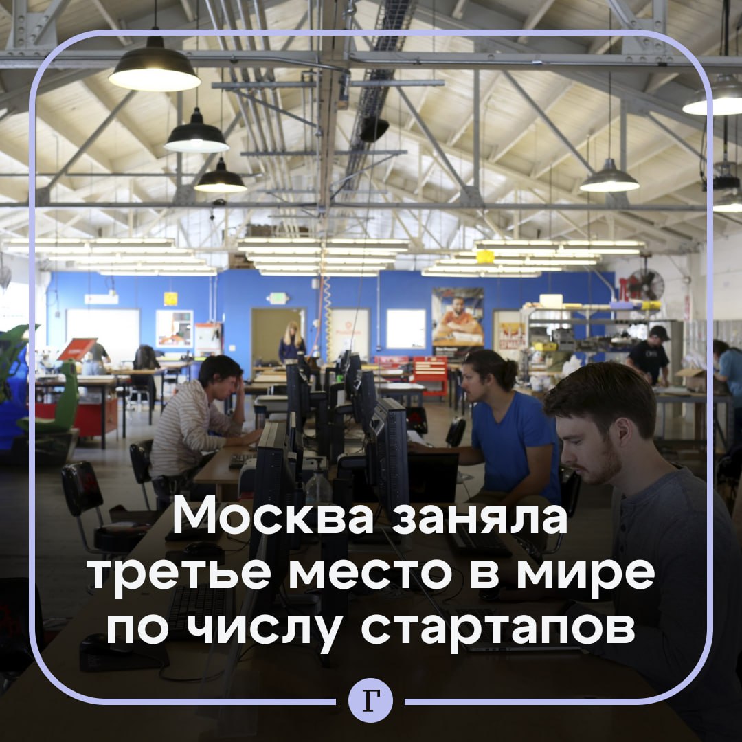 Москва стала третьим городом мира по числу стартапов.  За три года в столице открылось около 1,5 тыс. новых бизнесов. Больше только в Лондоне  11,8 тыс. , и Нью-Йорке  15 тыс. .  В Москве 40% фирм занимается созданием ПО, а еще 20% — исследованиями в области технических и естественных наук. В среднем в каждой компании работают около 17 человек.  За 2023 год столичные стартапы заработали 685 млрд руб., но больше половины этой суммы пришлось на 2% стартапов.  Подписывайтесь на «Газету.Ru»