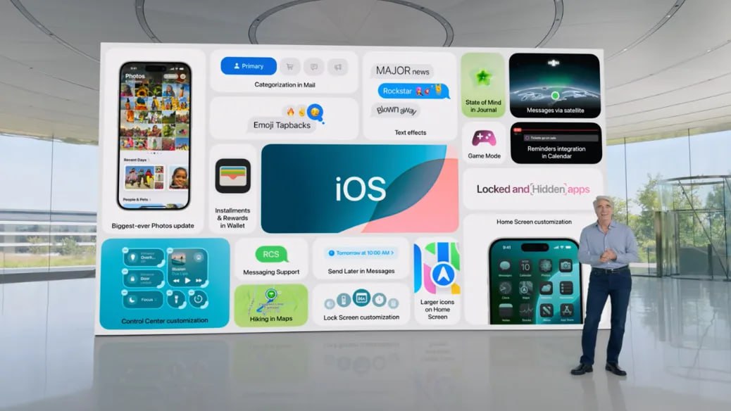 iOS 19 не выйдет никогда. Apple выпустит сразу iOS 26 Компания проведёт самое масштабное переименование всех своих систем. Номера будут назначаться по году, а не по порядку. Логика вошла в чат. Теперь будет iOS 26, macOS 26, tvOS 26 и watchOS 26. Мой Компьютер
