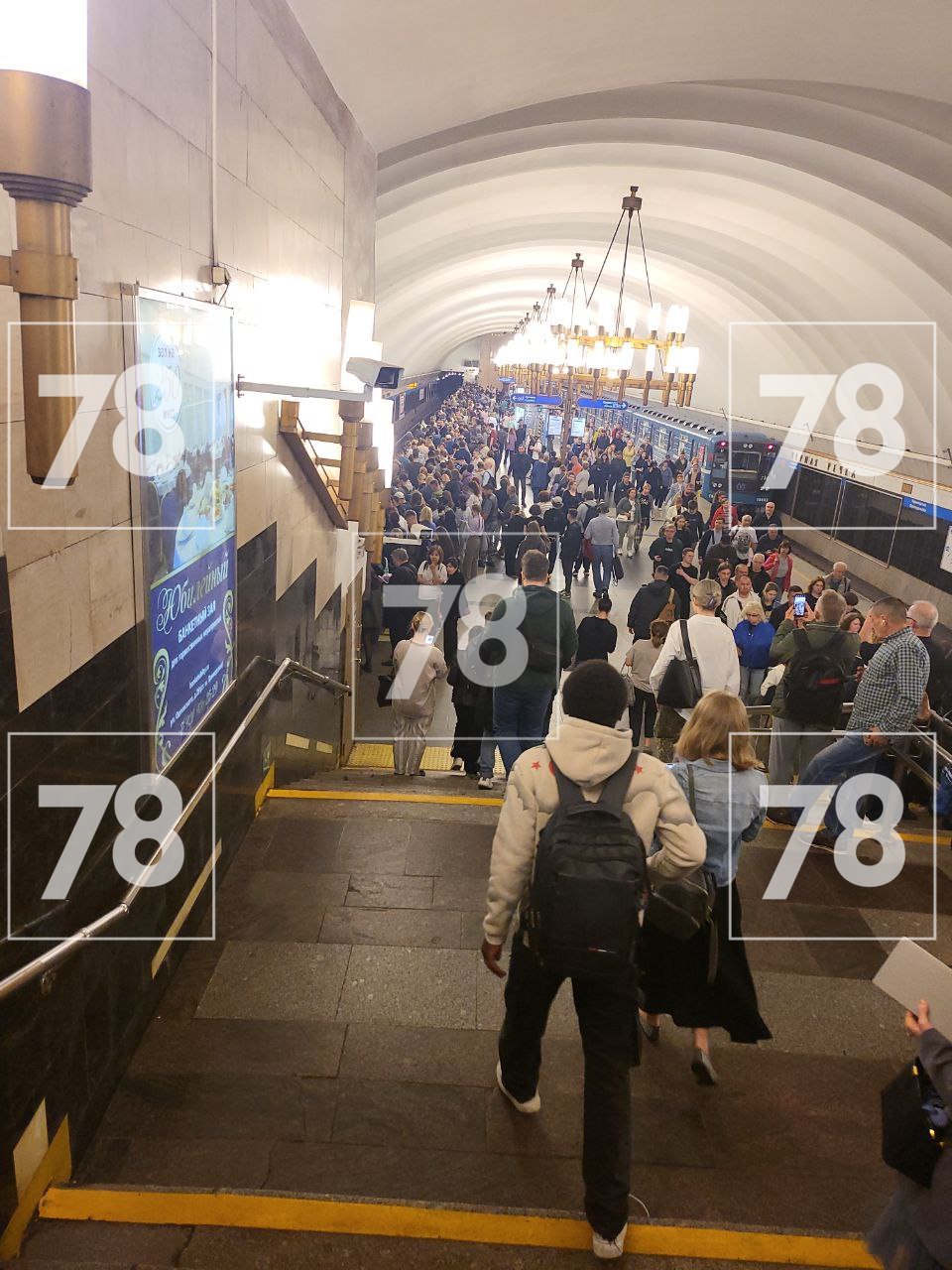 Утренний коллапс на синей ветке Тем временем станцию «Пионерская» закрыли на вход, сообщили в метрополитене. Очевидцы, которым не повезло сегодня утром оказаться в подземке, сообщают, что станцию «Озерки» так же закрыли на вход. Составы с людьми продолжают стоять в тоннелях на перегонах. UPD: На вход закрыты станции «Удельная» «Проспект Просвещения», «Парнас» и «Озерки» — пресс-служба метрополитена. Подписаться Прислать новость