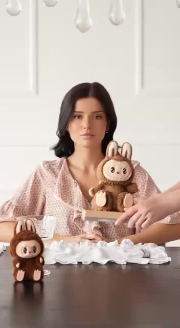 Кофемания представляет торт в виде игрушки Labubu с начинкой эстерхази