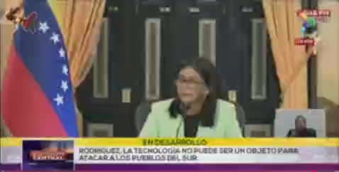 Делси Родригес: Давление на Венесуэлу связано с нефтью, а не с наркотиками