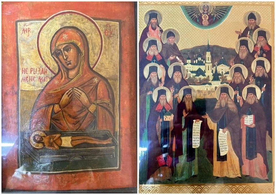 «Не рыдай Мене, Мати» и «Собор старцев»: южноуральца будут судить за кражу икон из храма В Челябинской области в суд передали уголовное дело о краже двух икон из храма Василия Великого. Инцидент произошел в начале нынешнего года. В храме проходила церемония крещения. Присутствовавшие на ней прихожане унесли с собой две иконы — «Не рыдай Мене, Мати» и «Собор преподобных старцев Оптинских». Изначально в краже заподозрили всю семью. Потом круг подозреваемых сузился до двух мужчин, одному 20, второму 38 лет. — Просто увидел, что она красивая, взял ее и ушел, — признался старший подозреваемый, когда его задержала полиция. Мужчина уточнил, что на кражу его сподвигла изрядная доза выпитого спиртного, и извинился. Подозреваемый сам вернул иконы. Их отправили на экспертизу. — Согласно заключению эксперта, они являются культурной ценностью, — рассказали в прокуратуре Челябинской области. Ущерб храму оценили в 16,5 тыс. рублей. Мужчину, который проживает в поселке Петровский Красноармейского района, теперь будут судить за хищение предметов, имеющих особую ценность. Ему грозит до 10 лет заключения.