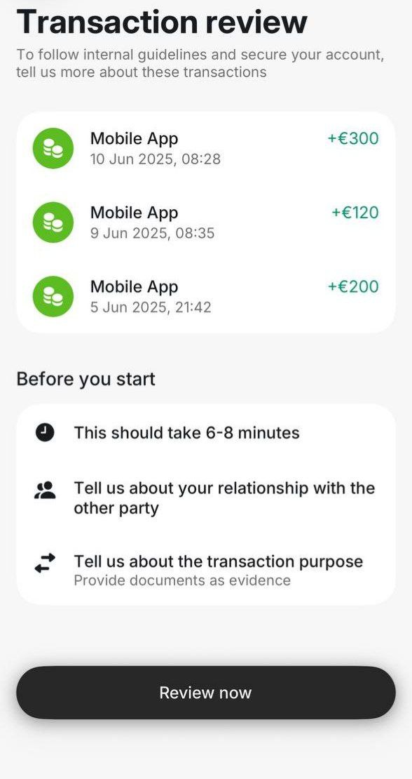 Банк Revolut начал запрашивать у граждан РФ которые живут в Европе информацию по всем транзакциям на свои счета за несколько лет акцент на переводы из стран СНГ Неправильный ответ банку и ваш счёт закрыт Юридические структуры банка расположены в Великобритании и Литве где регуляторы россиян не жалуют banksta