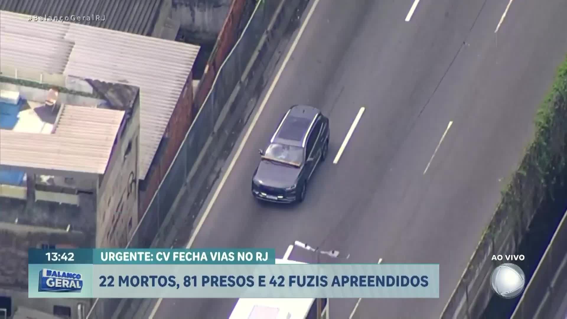 В Рио де Жанейро в ходе полицейской операции против банды Красная команда погибли пять человек