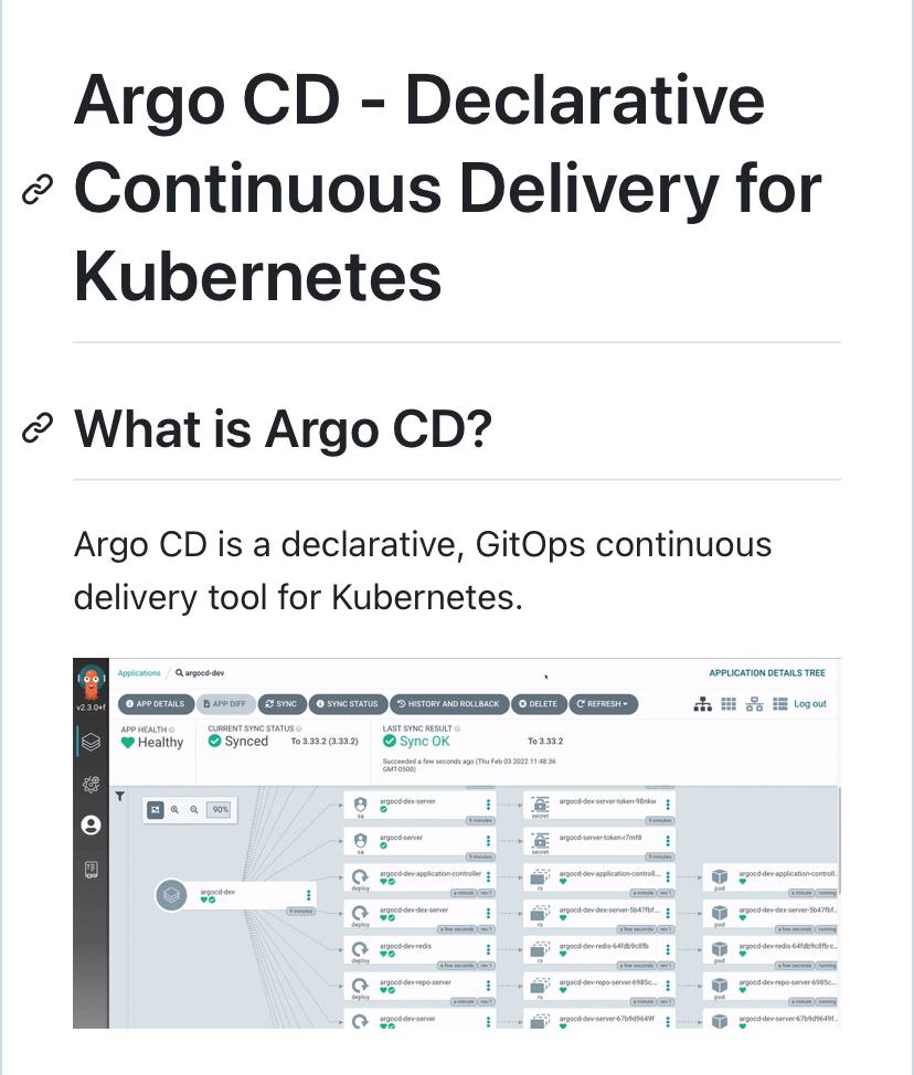 Argo CD — инструмент для GitOps-развертываний в Kubernetes. Этот CNCF-проект реализует принципы declarative continuous delivery, синхронизируя состояние кластера с конфигурациями в Git-репозитории.   Инструмент обладает удобным веб-интерфейс для визуализации развертываний и их истории и подходит командам, которые хотят автоматизировать delivery-процессы с полной аудируемостью изменений. Активно используется в enterprise-средах для управления сложными Kubernetes-инфраструктурами.      GitHub