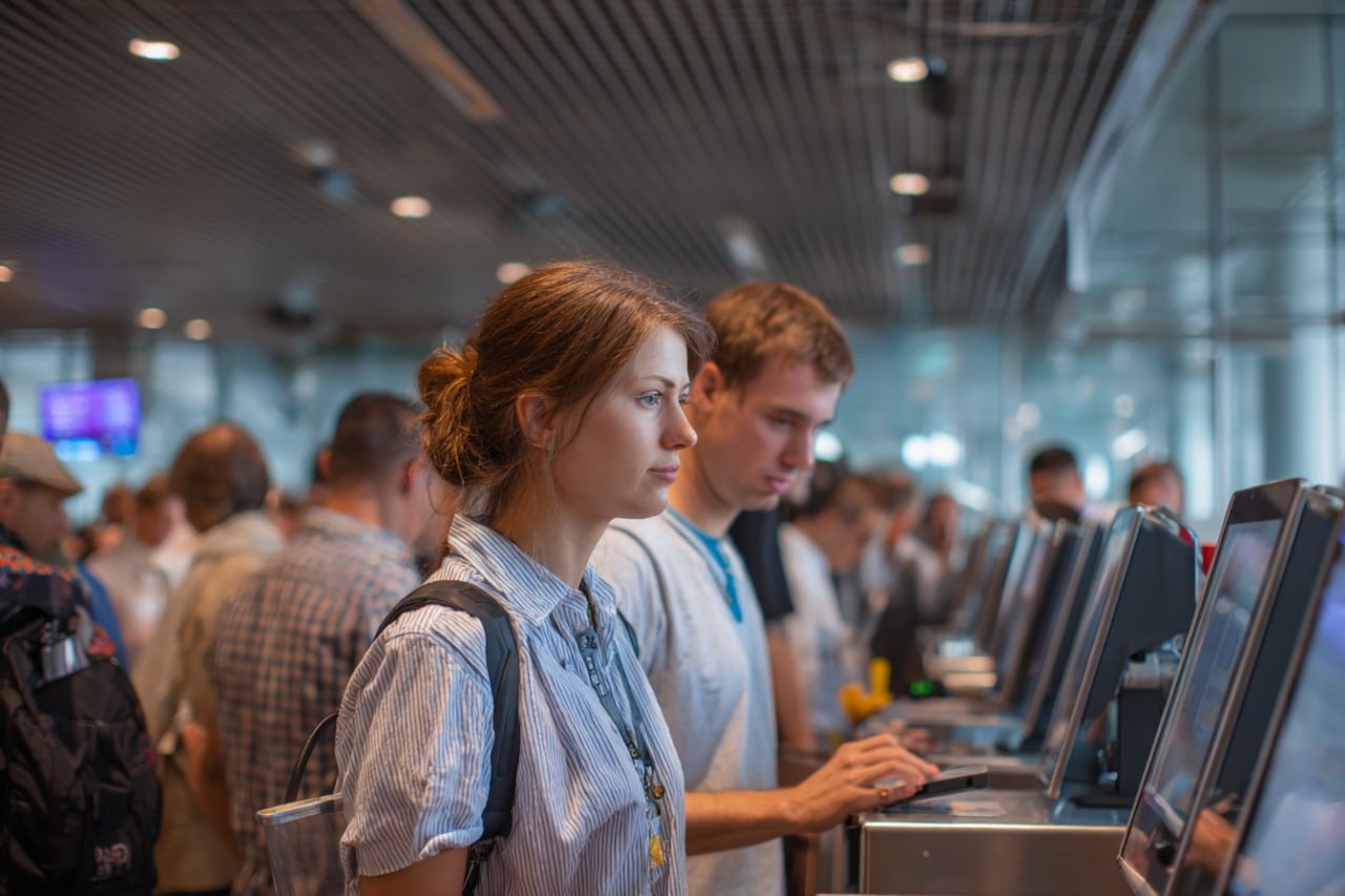 В Шереметьево можно будет пройти паспортный контроль по биометрии уже этим летом Аэропорт Шереметьево планирует запустить систему идентификации пассажиров по биометрии лица к 1 июня текущего года На первом этапе технология будет доступна в Терминале B на рейсах между Москвой и Санкт Петербургом Об этом на национальной выставке инфраструктуры гражданской авиации НАИС сообщил заместитель генерального директора по ИТ аэропорта Шереметьево Дмитрий Ильин Проект предполагает автоматизацию сразу трех ключевых этапов предполетного досмотра   Саморегистрация и багаж Пассажирам больше не придется вручную вводить фамилию или номер брони Система узнает человека по лицу при наличии данных в Единой биометрической системе ЕБС позволит зарегистрироваться и распечатать посадочный талон   Проход в чистую зону Традиционный паспортный контроль будет заменен на автоматизированные шлюзовые турникеты Система сама проверит личность пассажира наличие рейса и правильность выбранного терминала   Посадка на борт Выход на посадку гейт также оборудуют шлюзами исключающими человеческий фактор при проверке документов Для того чтобы воспользоваться сервисом пассажир должен иметь подтвержденную биометрию в государственной системе ЕБС Внедрение технологии должно значительно сократить время прохождения предполетных формальностей и исключить ошибки при проверке данных ℹ  Напомним первой площадкой для апробации технологии стал аэропорт Пулково Новый биометрический сервис Мигом тестировался на базе аэропорта Петербурга в течение всего прошлого года Летом 2026 года пройдет тестовый запуск технологии на рейсах Аэрофлота по маршруту Пулково Шереметьево Медиаканал о цифровом транспорте Подписаться