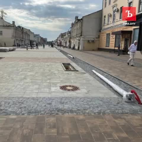 Открытие Тамбовского Арбата: благоустройство почти завершено, новые фигуры украсят улицу