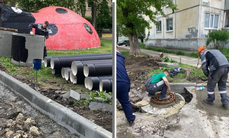 В Ульяновске привели в порядок более 160 участков ливневой канализации Глава города Александр Болдакин поручил управлению дорожного хозяйства и транспорта усилить контроль за строительством новых линий ливневой канализации, а также содержанием, обслуживанием и ремонтом имеющихся сетей - На прошлой неделе в Ульяновске прошёл ливневый дождь. По уточнённым данным синоптиков, за 13 часов в городе выпало больше месячной нормы осадков – больше 42 миллиметров при норме в 40. В целом, система городской ливневой канализации справилась с таким объёмом поверхностных стоков. В то же время на отдельных участках пришлось убирать скопления воды с помощью спецтехники. В планах на этот год – отремонтировать участки ливневой канализации по 28-ми адресам. На четырёх участках работы завершены, ещё на двух – ведутся, их ход мы держим на особом контроле, – отметил Александр Болдакин Подробнее
