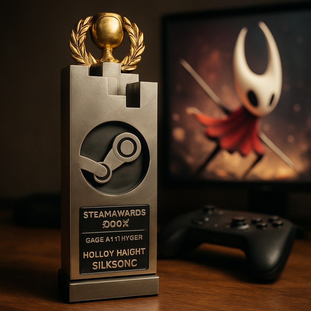 Valve объявила победителей премии Steam Awards 2025 и как и ожидалось титул Игры года получил Hollow Knight Silksong Кроме того игра была удостоена награды за Лучшую игру в которую вы плохо играете что вызывает некоторые сомнения о том насколько это комплимент С момента выхода в сентябре Silksong привлекла огромное внимание что едва не парализовало систему цифровой дистрибуции игр Также была вручена награда за Лучшую игру на Steam Deck которой стал Hades II PRO AI OFFICIAL