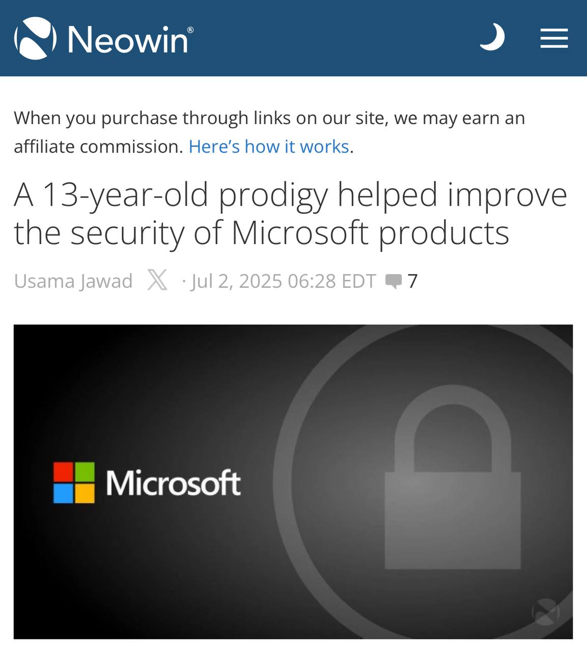 13-летний гений взломал Microsoft Teams и стал частью команды Microsoft! Дилан — теперь самый молодой участник Microsoft Security Response Center MSRC . Он нашёл дыру в Microsoft Teams, которая позволяла захватить управление любой группой. После того как он сообщил об уязвимости, Microsoft не просто закрыла её, но и изменила правила багбаунти, чтобы позволить участвовать в программе с 13 лет! За прошлое лето Дилан отправил в MSRC 20 отчётов об уязвимостях, включая серьёзный баг в Authenticator Broker. Он стабильно входит в топ белых хакеров Microsoft и недавно занял 3-е место в конкурсе Zero Day Quest 2025. Всего 13 лет, а он уже помогает защищать продукты миллиардной корпорации!