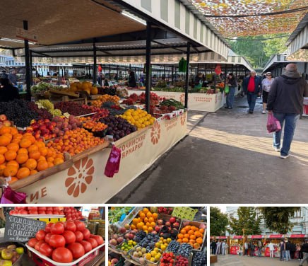 Вениамин Кондратьев С начала 2025 года на рынках и ярмарках Кубани реализовали продукции на 187 миллиардов рублей Губернатор Краснодарского края отметил востребованность таких торговых площадок где можно купить свежие местные продукты по доступным ценам В крае более тысячи рынков и ярмарок расположенных в городах и вдоль трасс Кубанские Новости Мы в MAX