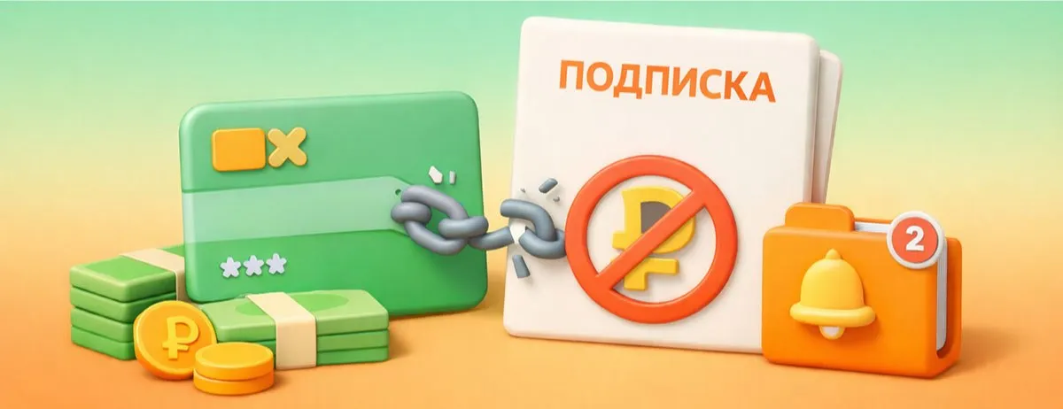Заработал запрет на списывание денег за онлайн подписки после отказа и удаления карт В законе О защите прав потребителей появился новый пункт который запрещает сервисам списывать деньги за подписки с ранее привязанных карт если пользователь их удалил Кроме того теперь потребитель имеет право отказаться от услуги в любой момент после её оформления в том числе после получения уведомления о предстоящем списании Если же сервис всё таки спишет деньги он должен будет вернуть их в полном размере за исключением случаев если пользователь после списания воспользовался подпиской В таком случае деньги вернут за оставшийся период Мой Компьютер