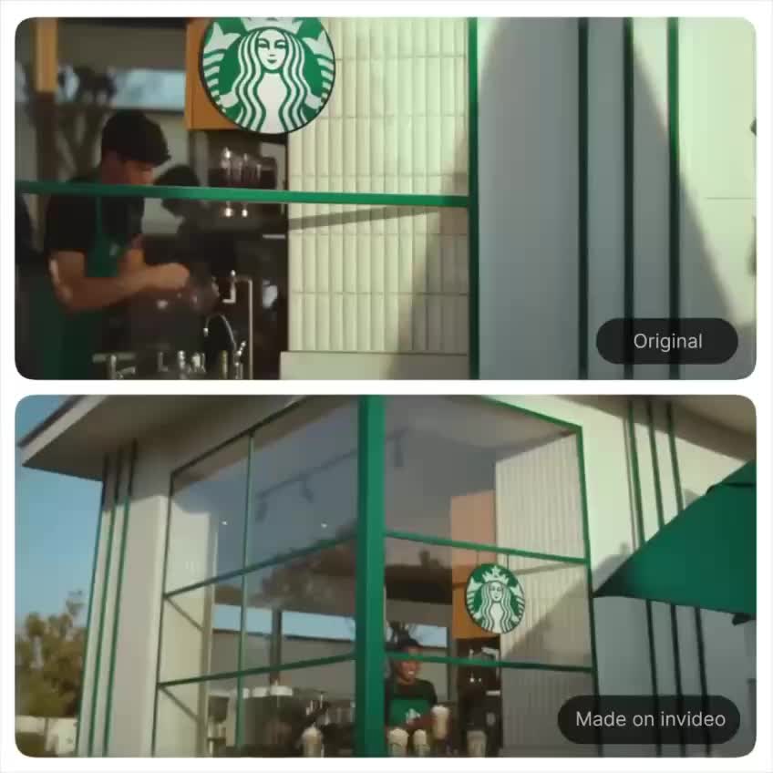 Сравнение рекламных роликов Starbucks: живые актеры против ИИ