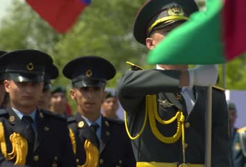 Президент Казахстана Касым-Жомарт Токаев участвует в международном молодежном военно-патриотическом сборе 'Айбын' в Актюбинской области