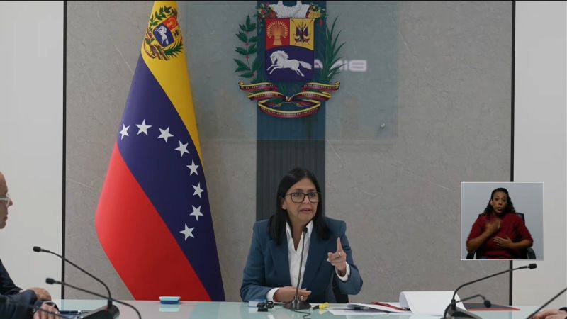 Верховный суд Венесуэлы назначил исполнительного вице президента республики Делси Родригес исполняющей обязанности главы государства