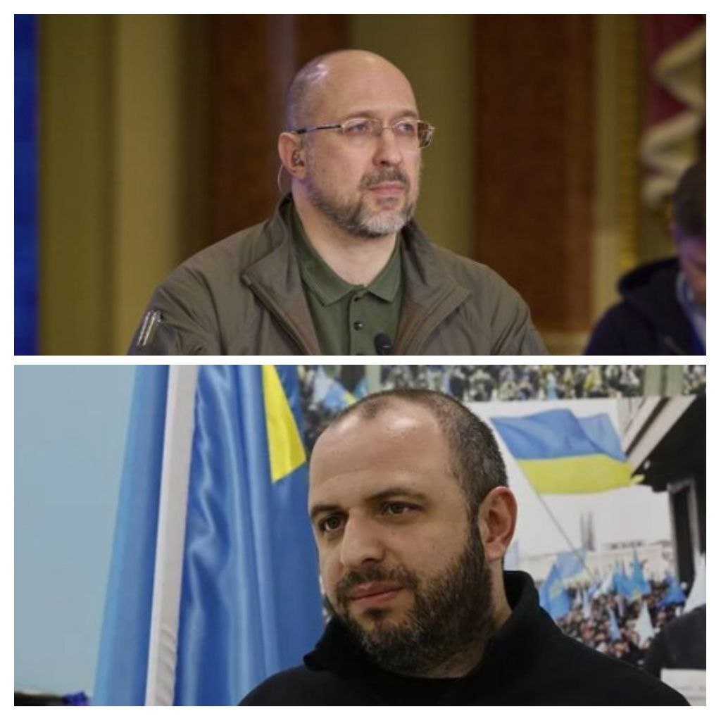 На украинских интернет ресурсах муссируется тема "политической рокировки".  По слухам, Зеленский рассматривает вопрос назначения действующего министра обороны Украины Умерова послом в США, а на его место назначить премьер-министра Дмитрия Шмыгаля.