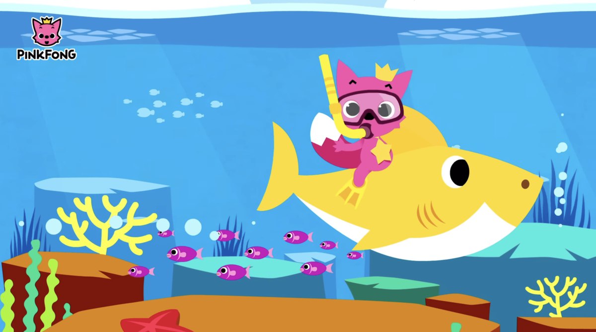 Южнокорейская компания Pinkfong владеющая правами на песню Baby Shark у которой больше 16 млрд просмотров на YouTube провела IPO и привлекла 76 млрд вон После начала торгов акции компании выросли больше чем на 60 vc ru money 2548110