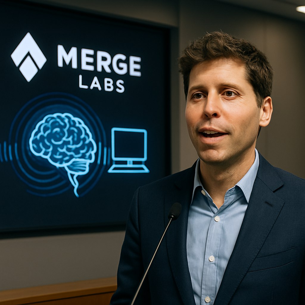 Сам Альтман анонсирует новый стартап Merge Labs который будет заниматься созданием интерфейсов мозг компьютер с использованием звуковых волн В команде Merge Labs также будет Михайл Шапиро награжденный биомолекулярный инженер который станет ключевой фигурой в переговорах с инвесторами Ожидается что стартап привлечет сотни миллионов долларов от OpenAI и других инвесторов Технология нового интерфейса обещает революционизировать взаимодействие между человеком и компьютером PRO AI OFFICIAL