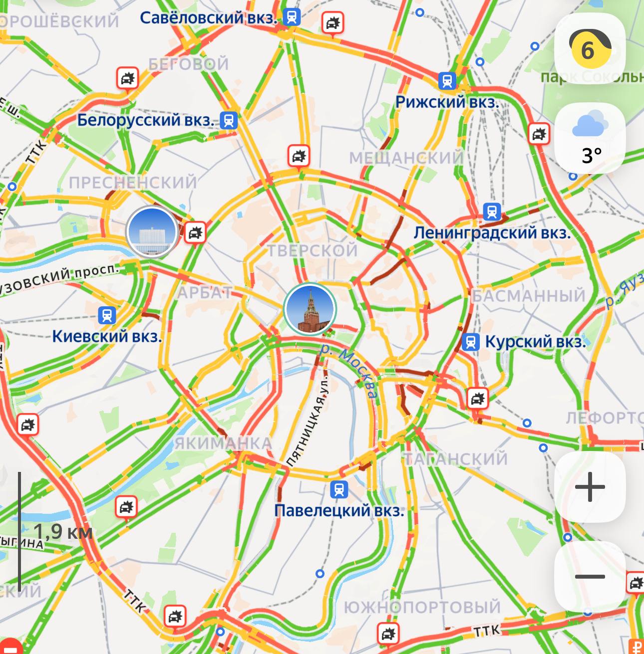 Москвичей просят 17 и 19 декабря не пользоваться личным транспортом до 20 00 ЦОДД
