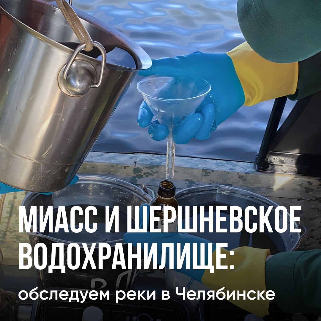 После обращений жителей Челябинска обследовали водоохранные зоны реки Миасс и Шершневского водохранилища в границах города. Отобрали пробы природной воды.   По результатам исследований проведем качественный анализ состояния водных объектов и влияния на них сточных вод от челябинских предприятий.   Об итогах сообщим дополнительно.