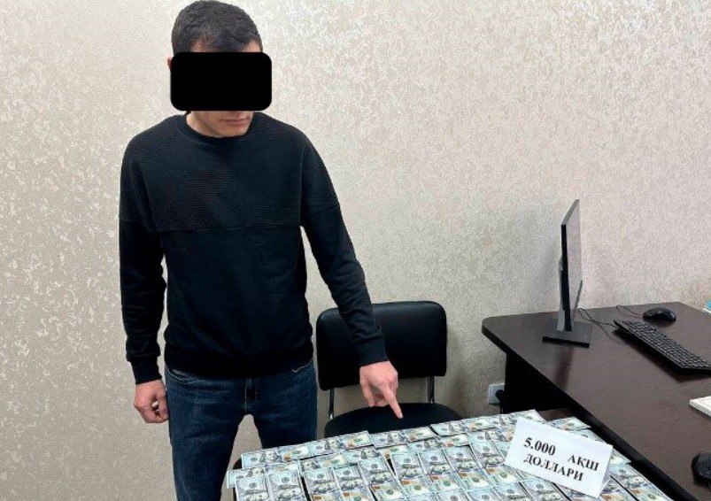 Под Ташкентом сотрудник кадастра попался на крупной взятке   repost uz bistrenko prinyali ego Подписывайтесь на Repost