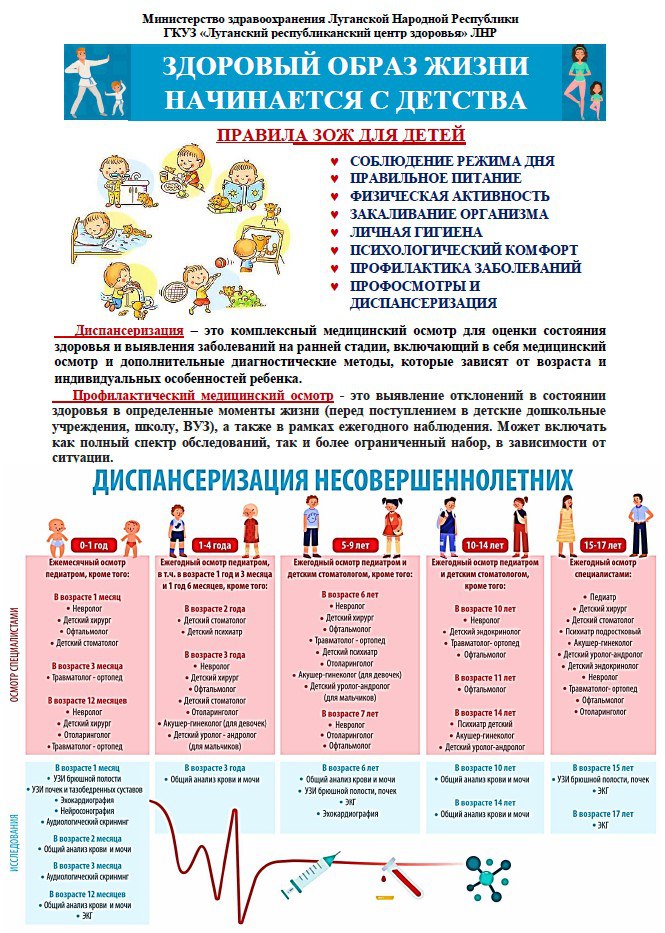Брянковская центральная городская многопрофильная больница ЛНР информирует жителей г Брянка о проведении Недели продвижения здорового образа жизни среди детей которая проводится с 01 сентября по 07 сентября 2025 года О здоровье нужно всесторонне заботиться постоянно и систематически Здоровье это не просто отсутствие болезней а состояние полного физического психического и социального благополучия В настоящее время ведение здорового образа жизни стало не только полезным но и модным увлечением Подробнее на сайте