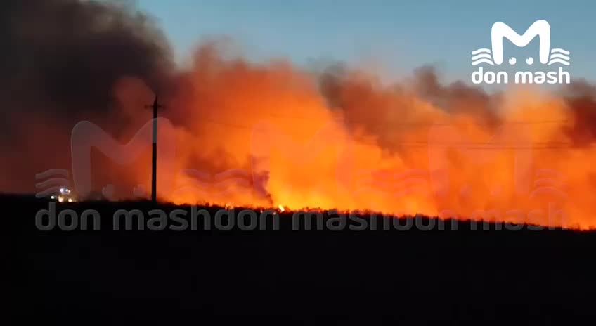 В Пензе ликвидировано загорание сухой травы на площади 3 гектара