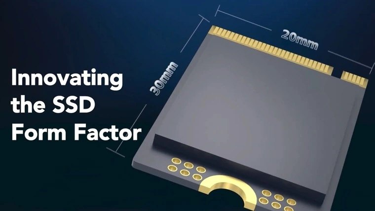 Longsys представила mSSD первый в мире M 2 SSD нового типа Китайская Longsys владелец бренда Lexar представила mSSD первый твердотельный накопитель формата M 2 где контроллер NAND и система питания объединены в одном корпусе Характеристики Архитектура System in Package SiP без пайки и многослойных плат Размеры 20 30 мм M 2 2230 с адаптером совместим с 2242 и 2280 Интерфейс PCIe 4 0 x4 скорости 7400 6500 МБ с чтение запись До 1 млн IOPS при чтении и 820 тыс при записи Емкость от 512 ГБ до 4 ТБ TLC и QLC NAND Встроенное охлаждение с алюминиевым адаптером и графеновой термопрокладкой Как думаете вытеснит ли такой формат привычные M 2 SSD Заказать сборку ПК в InterPC Наши каналы СCД