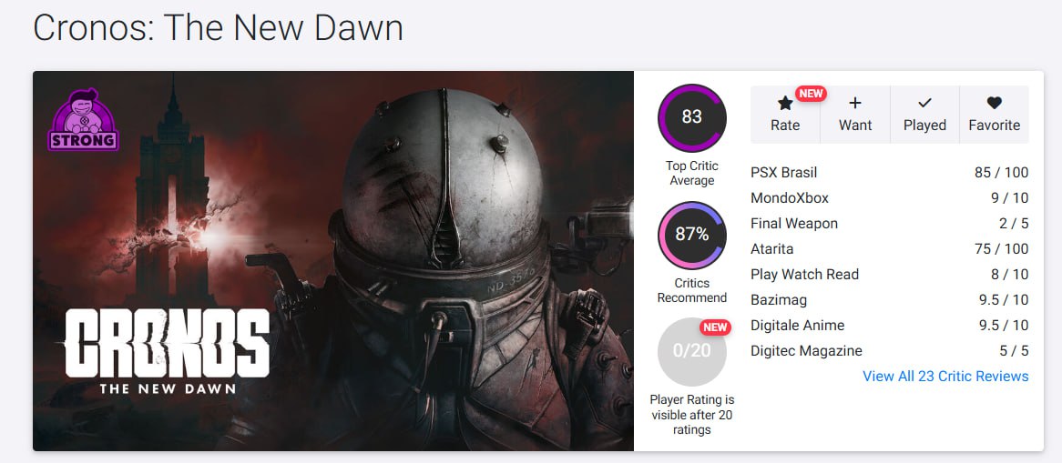 Новая игра от разрабов Silent Hill 2 Remake ОГОНЬ игрожуры поставили Cronos The New Dawn 83 балла Игра получилась страшной и зайдет всем фанатам хорроров Resident Evil 4 и Dead Space Это отличное 20 часовой приключение Все хвалят сильную историю атмосферный сеттинг зрелищную картинку и динамичные бои По сюжету Cronos The New Dawn в 80 х годах в мире произошла катастрофа которая привела к образованию пустоши и появлению монстров под названием Сироты Вкатываемся