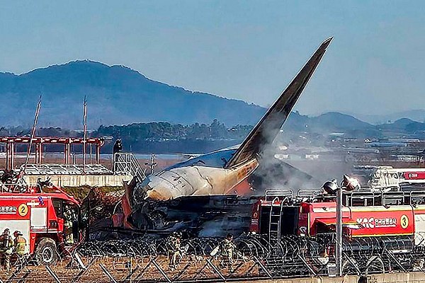 В двигателях разбившегося в Южной Корее самолета Jeju Air нашли перья  Птичьи перья обнаружены в двигателях самолета южнокорейской авиакомпании Jeju Air, который разбился 29 декабря в аэропорту Муан. Об этом сообщает ТАСС со ссылкой на телеканал MBN.  Как отмечается, птичьи перья были обнаружены в двух двигателях с обеих сторон самолета. По мнению телеканала, это повышает вероятность версии, что из-за столкновения с птицами возникла неисправность двигателей. Также предполагается, что в результате этого произошел сбой в электропитании.  Комитет по расследованию причин катастрофы обнаружил перья и обратился за анализом к биологическому институту, который провел исследование 17 образцов, включая перья и пятна крови.  aviaru.net/n279633