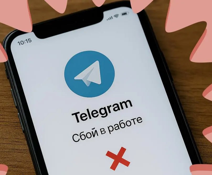 Сообщается о сбоях в работе Telegram Пользователи жалуются что не могут скачать медиа из чатов и каналов ВПШ