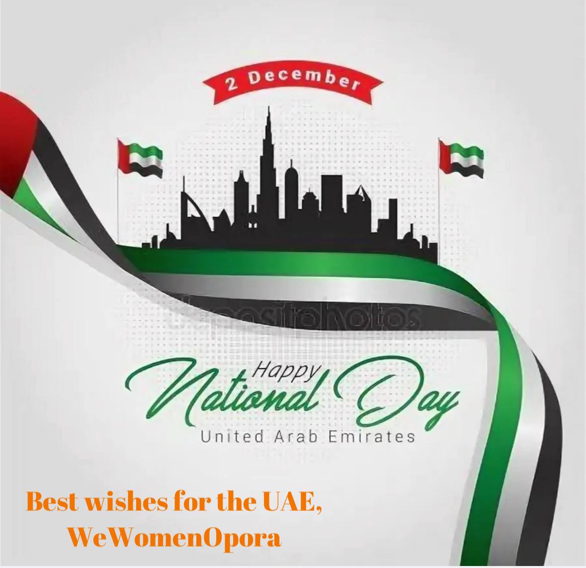 О А Э Сегодня наши подруги из ОАЭ и весь народ ОАЭ отмечает НАЦИОНАЛЬНЫЙ ДЕНЬ По случаю 54 го Национального дня Объединённых Арабских Эмиратов 2 декабря 2025 года команда Мы Женщины Опора выражает глубокое уважение поздравляя лидеров и народ Объединённых Арабских Эмиратов Желаем этой великой стране дальнейшего прогресса процветания и устойчивого мира بمناسبة اليوم الوطني الرابع والخمسين لدولة الإمارات العربية المتحدة في 2 ديسمبر 2025 يعرب فريق دعم نحن النساء عن احترامه العميق ويهنئ قادة وشعب دولة الإمارات العربية المتحدة نتمنى لهذا البلد العظيم مزيدا من التقدم والازدهار والسلام المستدام
