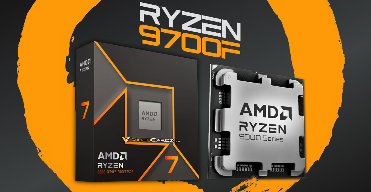 AMD официально представила Ryzen 9700F Новый процессор 9700F получит 8 ядер 16 потоков частоту ядер в 3 8 ГГц турбобуст в 5 5 ГГц отсутствие iGPU 8 МБ кэш памяти L2 32 МБ L3 кэша теплопакет в 65 Вт РРЦ процессора и точная дата релиза пока неизвестны AMD Ryzen9700F AM5 Подписывайтесь на ARCHiTECH Чат