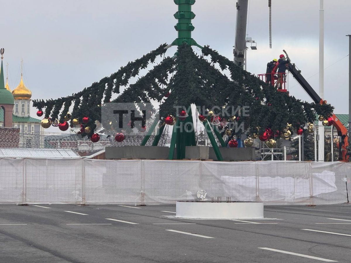 Теперь точно с лапками на площади Ленина у новогодней ели появились пушистые ветви   newstula ru fn 1757352 html На площади Ленина продолжается установка новой новогодней конструкции К работам приступили 11 ноября   Прислать новость Подписаться   Мы в MAX