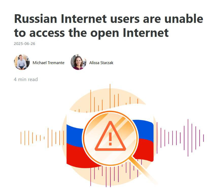 Cloudflare прокомментировали сбои в России — они не виноваты в них В компании заявили, что с 9 июня российские провайдеры массово ограничивают доступ к сайтам через Cloudflare — предоставляя пользователям всего 16 КБ данных. По их словам, инициатива исходит не от них, и официальных указаний от российских властей они не получали.