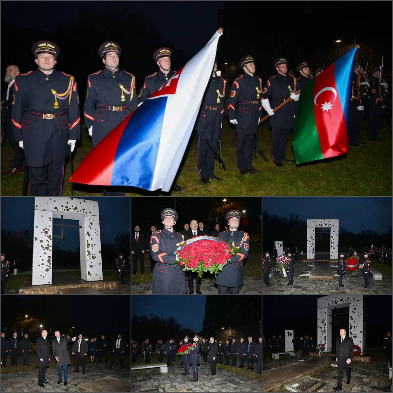 Президенты Азербайджана Ильхам Алиев и президент Словакии Петер Пеллегрини посетили замок Девин в Братиславе Отметим что этот мемориал посвящен памяти погибших при попытке бегства из бывшей Чехословакии в 1948 1989 годах Подпишись на Без Тормозов Подпишись также на Х Прислать новость