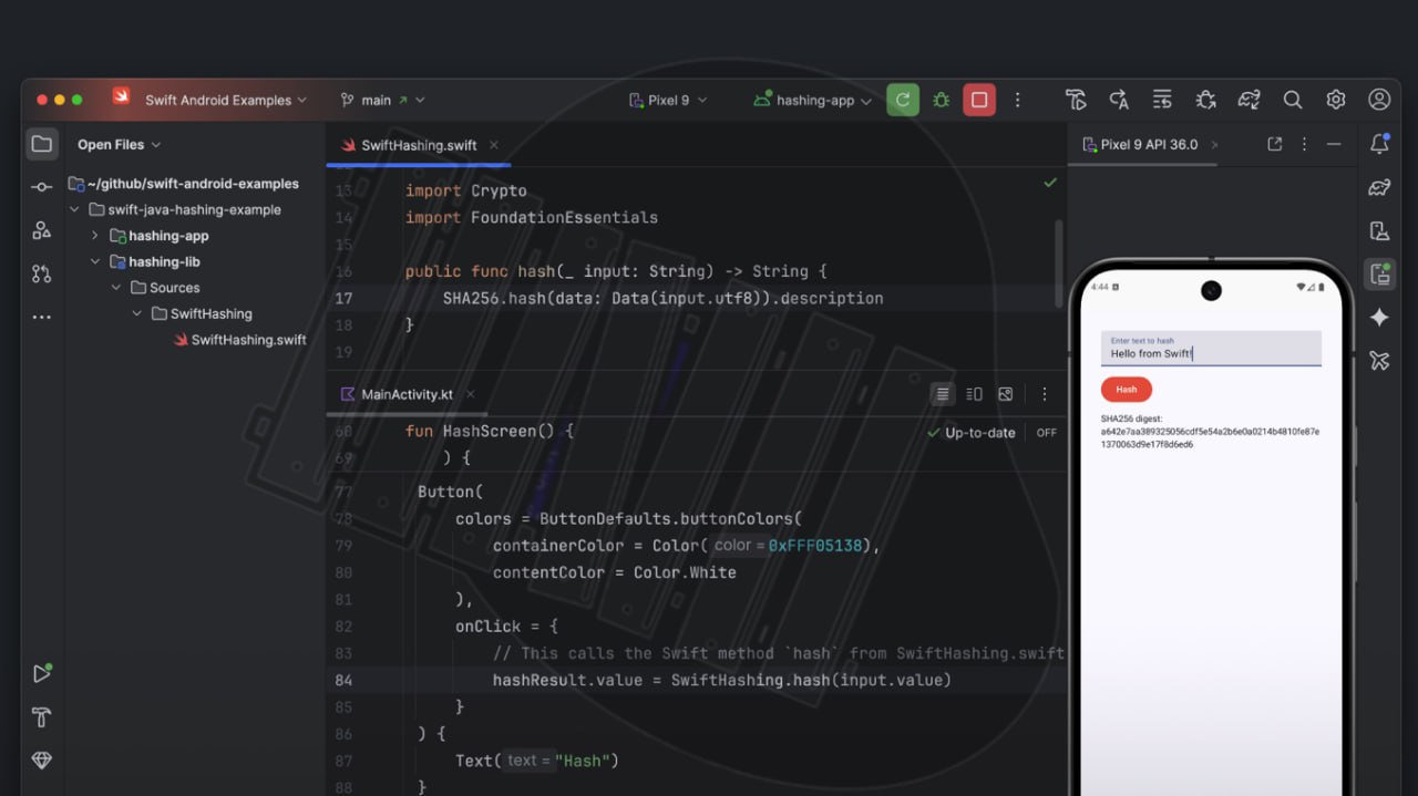 Apple Android теперь стал реальностью компания выпустила Swift SDK для Android Для разработчиков игр и приложений это настоящий переворот Теперь можно писать нативные Android приложения на Swift Сборка версий под iOS и Android возможна одновременно Уже четверть пакетов из Swift Package Index адаптированы под Android Проект swift java обеспечивает безопасную интеграцию кода Swift и Java Apple объявила о масштабных планах по развитию Android разработки вместе с сообществом Настраиваем Swift SDK for Android и ощущаем момент истории