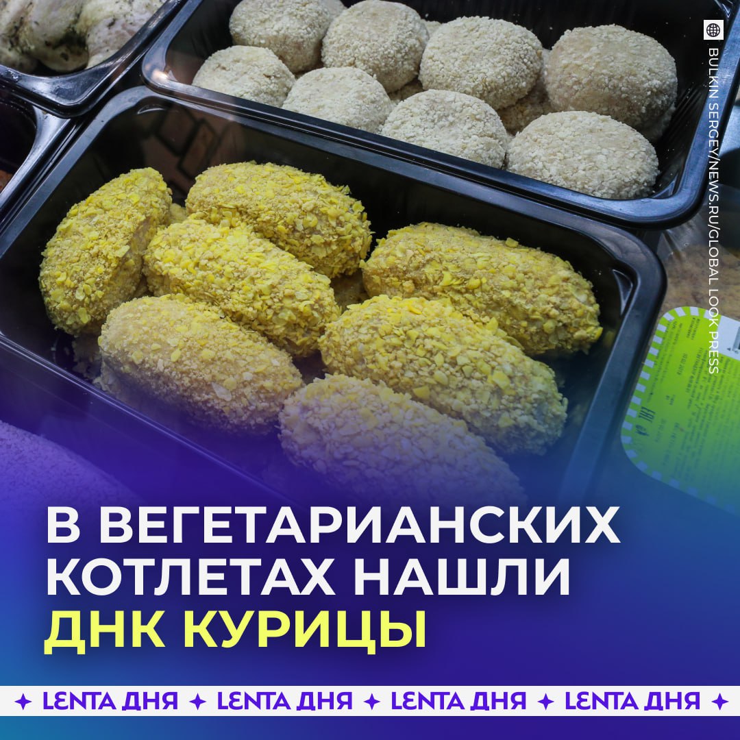 В вегетарианских котлетах нашли следы курицы Роскачество проверило растительные котлеты и обнаружило в продукции марок НЕМЯСО и Awake Power признаки животного белка Ведомство предполагает что мясные и растительные продукты создают на одном оборудовании Кроме того у CreativePea НЕМЯСО Не Чикен Awake Power и Vego нашли превышения по микроорганизмам кишечной палочке дрожжам и плесени а в одном образце количество микроорганизмов превысило норму в 24 раза НЕМЯСО Подпишись на Ленту дня MAX ТГ Участвуй в розыгрыше iPhone 17 Pro Max