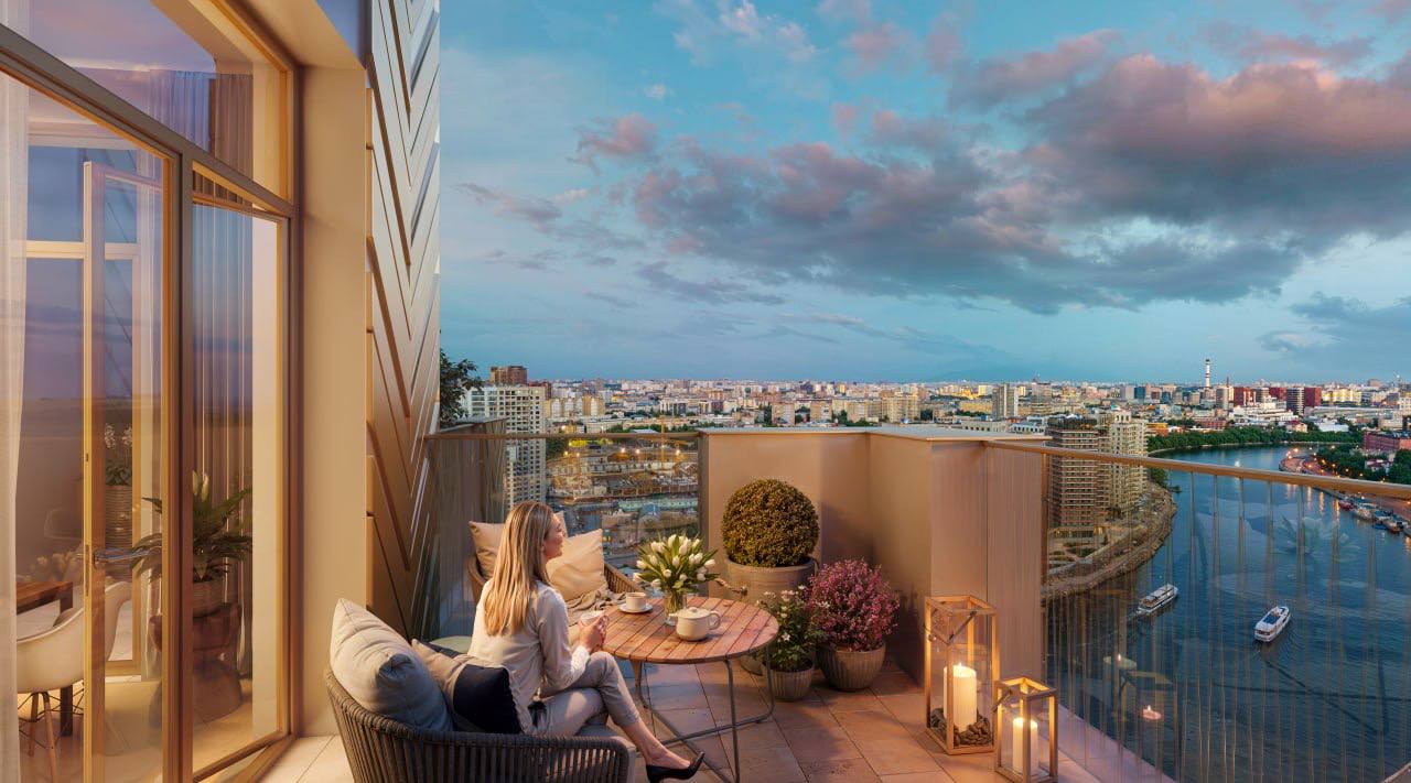 На рынок выходит второй этап премиального жилого комплекса ERA от Tekta Group Первая очередь проекта приближается к завершению и стартует вторая фаза Архитектура и инфраструктура три высотные башни в 52 43 и 37 этажей выполненные в стиле современного ар деко Паркинг на 728 машино мест 285 во второй очереди кладовые помещения коммерческие площади Планируемый срок сдачи II квартал 2029 года Жилой фонд 1190 квартир площадью от 26 до 250 кв м предлагаются без отделки или с отделкой вайт бокс В коллекции представлены квартиры с мастер спальнями террасами французскими балконами и двухуровневые лоты с панорамными видами на небоскребы Москву реку и исторический центр города Благоустройство двор парк площадью 1 5 га с озеленением около 3000 растений подогреваемой мебелью игровыми и спортивными площадками Закрытая территория без автомобилей Больше информации можно найти на сайте или узнать по телефону 74951060348 Реклама Рекламодатель и застройщик ООО СЗ ДЕРБЕНЕВСКИЙ ИНН 9725031757 проектная декларация на наш дом рф